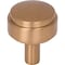 Jeffrey Alexander 1-1/8" Diameter Satin Bronze Hayworth Cabinet Knob 885SBZ - alternate 1